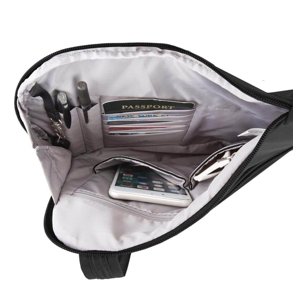Travelon Anti-Theft Cross-Body Bag, Two Pocket Crossbody, bag - Picture 10 of 15